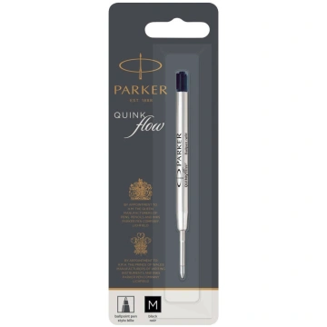 Pildspalvas rezerve Parker Quinkflow Melns (M) - 1