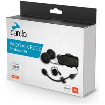 Skaļrunis Cardo Packtalk Edge, melna krās