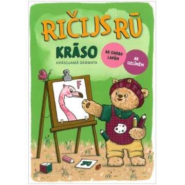 Ričijs Rū krāso. Krāsojamā grāmata