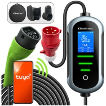 Qoltec Mobilna ładowarka do samochodu elektryczneg