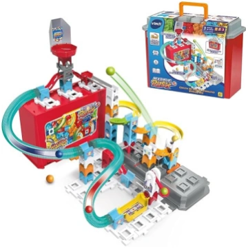 VTech „Marble Rush“ uzglabāšanas kaste, būvniecība