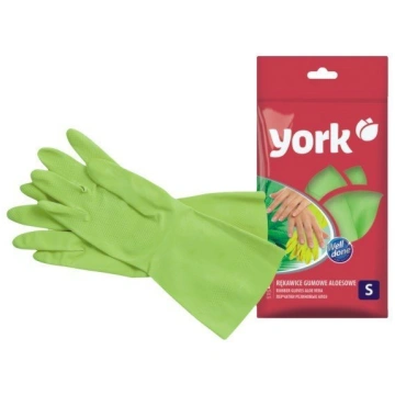 Gumijas cimdi YORK Aloe Vera, S