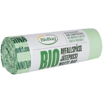 Bioloģiski kompostējami 20 l atkritumu maisi, 15 g