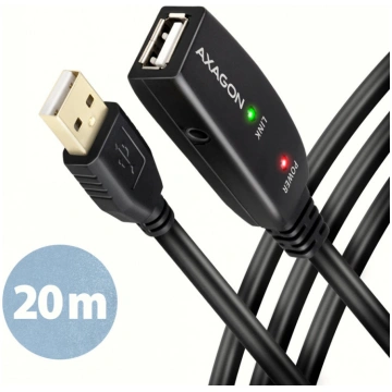 Axagon ADR-220 USB 2.0 A-M -> A-F active extension