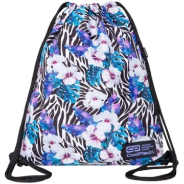 Soma sporta apģērbam CoolPack Solo Flower Zebra