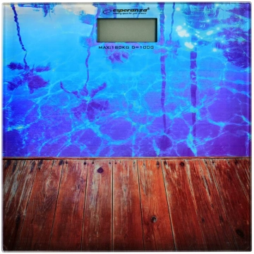 Weighing scale bathroom Esperanza Waikiki EBS011