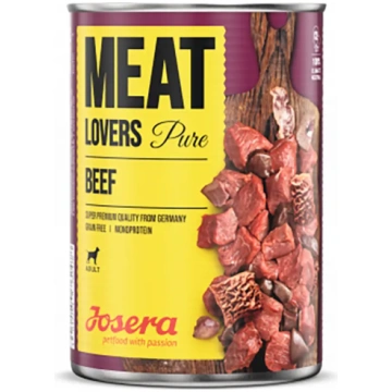 Josera suņiem Meat Lovers Pure Beef konservi suņie