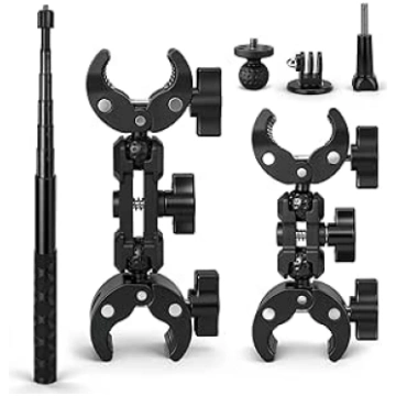 Motorcycle Mount for Insta360 X5 X4, Bicycle Handl