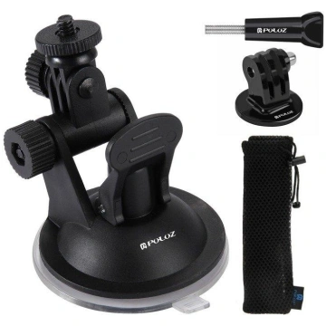 Puluz car windshield mount for sports cameras (inc