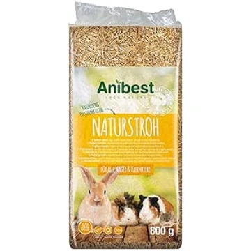Anibest Natural Straw, Small Animal Litter, 100% N