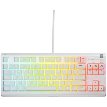 SteelSeries Apex 3 TKL, SWE, balta - Klaviatūra, 5