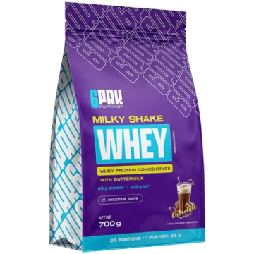 Milky Shake Whey 700g – krēmīgs sūkalu proteīns mu