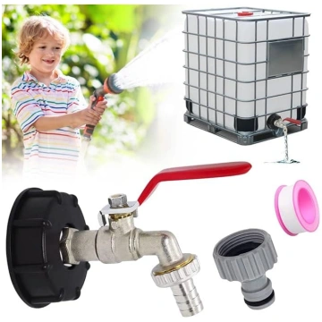 THATSRAD IBC tvertnes adaptera piederumi Krāns IBC