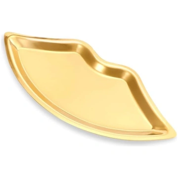 Ornaments Plate Nerūsējošā tērauda lūpu formas pap