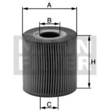 Eļļas filtrs MANN-FILTER HU 925/4 x