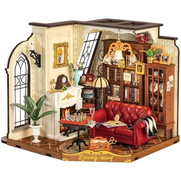 ROBOTIME „Catherine"s Living Room“ miniatūro māju 