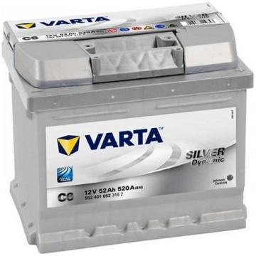 Akumulators Varta Silver Dynamic C6 12V 52Ah 520A
