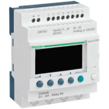 Programmējamais relejs Zelio Logic4 DO/8 DI, SR2B1