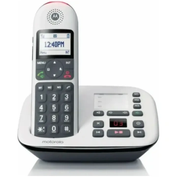 Cordless landline phone Motorola CD5011 white