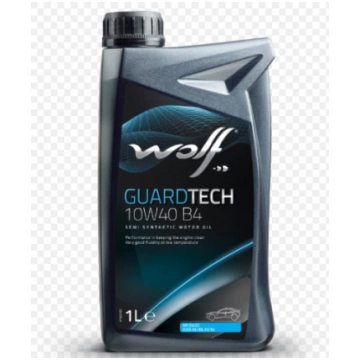 1L - 10W40 WOLF GUARDTECH pussintetiskā motoreļļa 