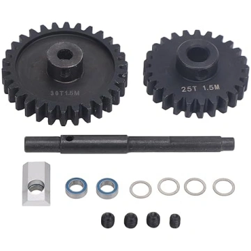 RC -Getriebe Zahnräder Set Härtung Stahl Metallrit