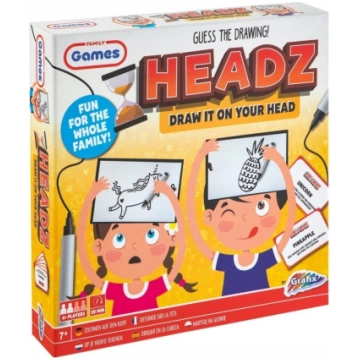 LeanToys Gra HEADZ Narysuj na glowie 15708214 (871