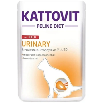 Kattovit KATTOVIT URINARY Cielcina 85g dla kota 77