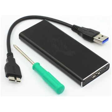 MicroStorage mSATA - USB 3.0, (MSACSC/USB3.0) | MS
