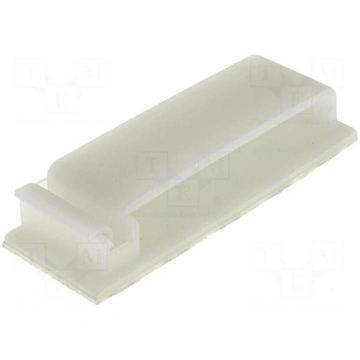 Self-adhesive cable holder | polyamide | natural |