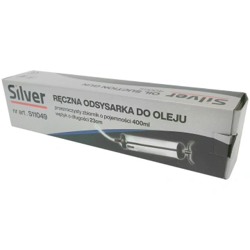 SILVER Eļļas pumpis 230mm 400ml 11049 590758936545