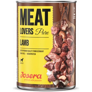 Josera suņiem Meat Lovers Pure Lamb konservi suņie