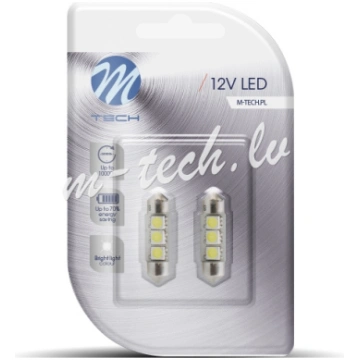 LB310W - Blister 2x M-TECH Econo LB310W - C5W 36mm