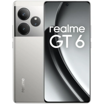 realme GT6 viedtālrunis 5G 12 + 256 GB, Snapdragon