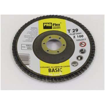 LAMEĻU SLĪPRIPA BASIC PRO 125*22.2 Z100 PRO FLEX