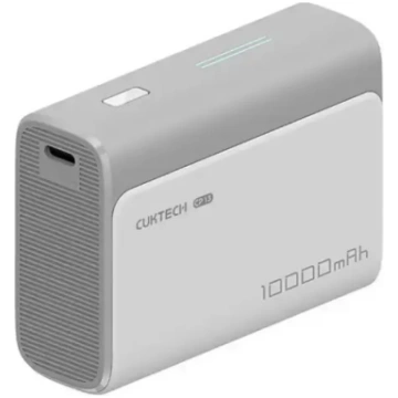 CUKTECH 30W 10000mAh Powerbank ar USB-C un USB-A -