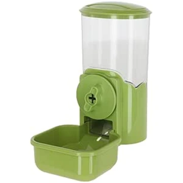 Kerbl Pet Rabbit Feeder, 1000 ml, Green/Transparen