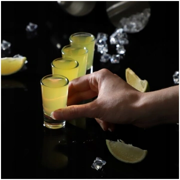 Degvīna glāzes 25ml Nalewka Shots komplekts glāžu 
