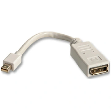 Displayport: Mini-DP (M) / DP (F) Adapterkabel DPo