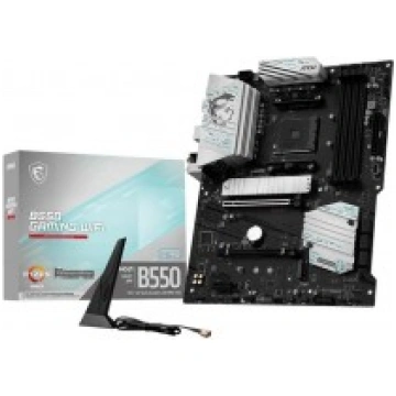 Mainboard|MSI|AMD B550|Socket AM4|ATX|RAM DDR4-SDR