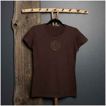 Sieviešu T-krekls BRONZAS SAKTA - Brūna / 3XL