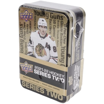2021-22 Upper Deck Series 2 Hockey Tin Box Tin Box