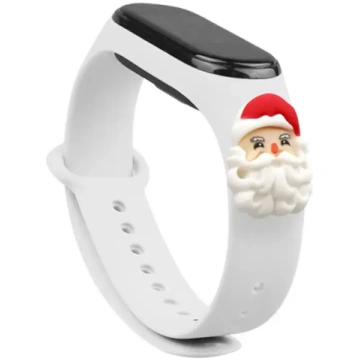 Fusion Xmas Santa siksniņa pulkstenim Xiaomi Mi Ba