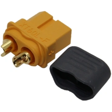 Connector: DC supply; plug; female; XT60; 30A; 500