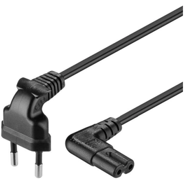 Goobay Euro connection cord, angled ends | 97344 |