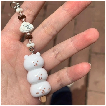 Cute Kawaii Phone Charms Pendant Handmade Bead Key