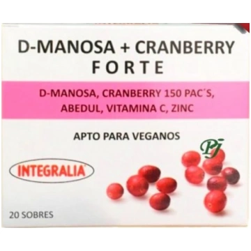 D-mannose Cranberry 20 Sachets Integralia