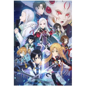 Puzzle 2000 gabaliņu Japānas Animes Online Kirigay