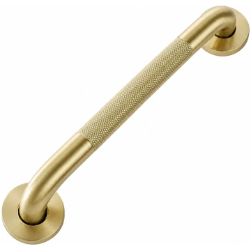 Taisns vannas istabas rokturis Brush Gold