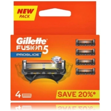 Gillette Fusion5 Proglide skuvekļu galviņas - 4 ga
