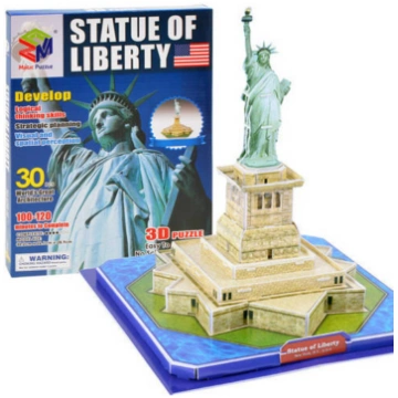 3D puzle Magic Puzzle StatueOf Liberty, 30.2 cm x 